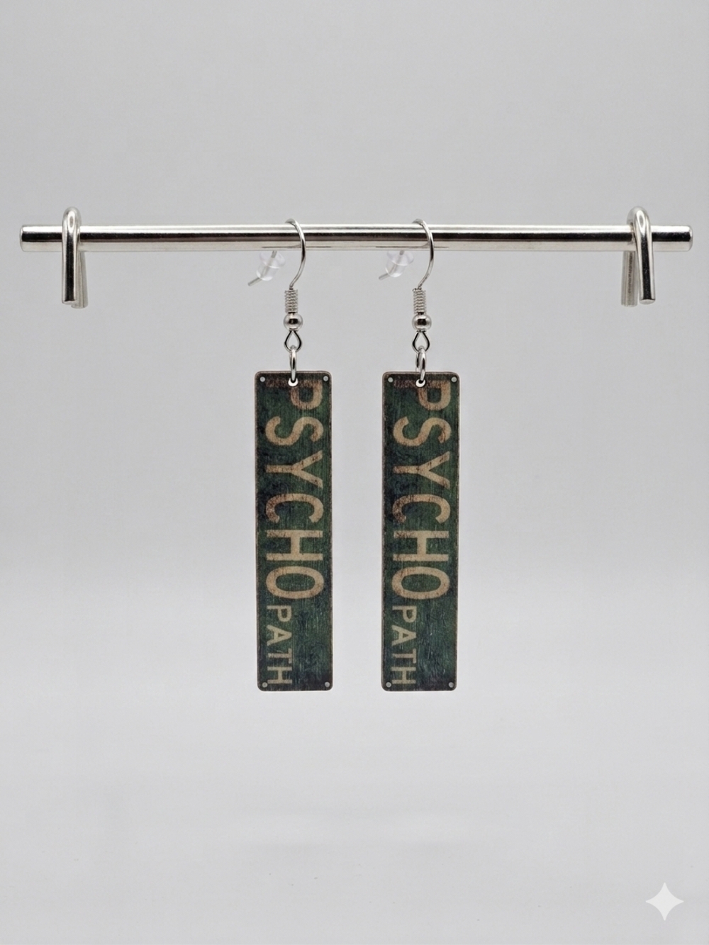 NEW Psycho Path Dangle Earrings (0275)